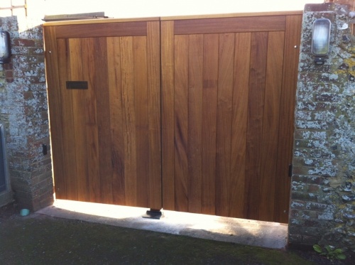 Bespoke Hardwood Driveway Gates