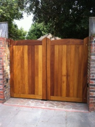 Bespoke Hardwood Driveway Gates